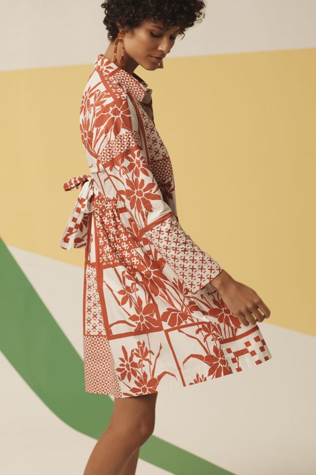 Printmaker Poplin Shirtdress #3