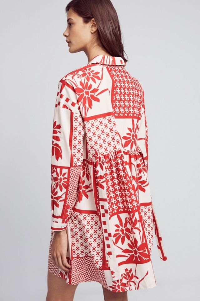 Printmaker Poplin Shirtdress #1
