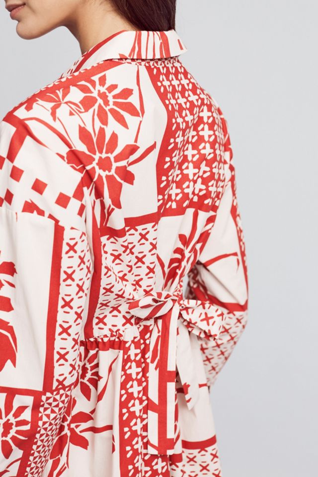 Printmaker Poplin Shirtdress #2