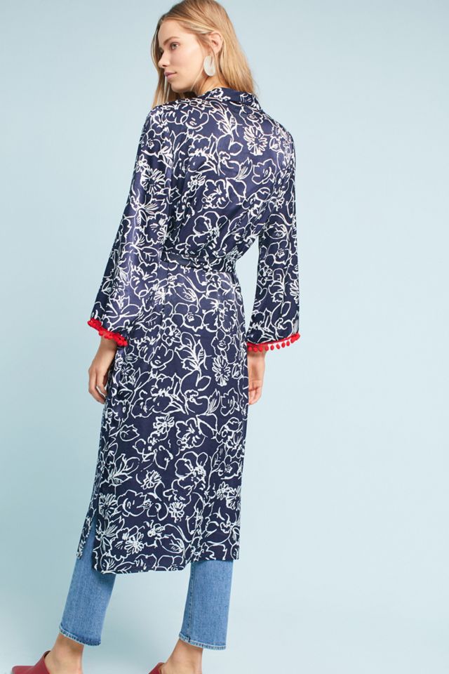 Azores Tasseled Wrap Kimono #4