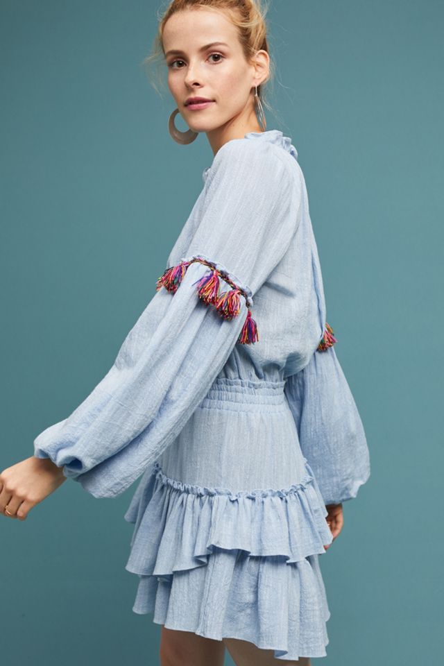 chinese dress ladies Velvet by Graham & Spencer | Izmir Chambray Dress | S main image 1