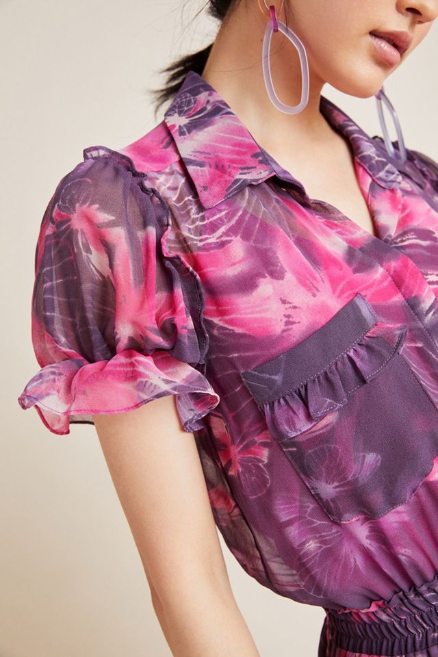 Eleanor Tiered Shirtdress #1