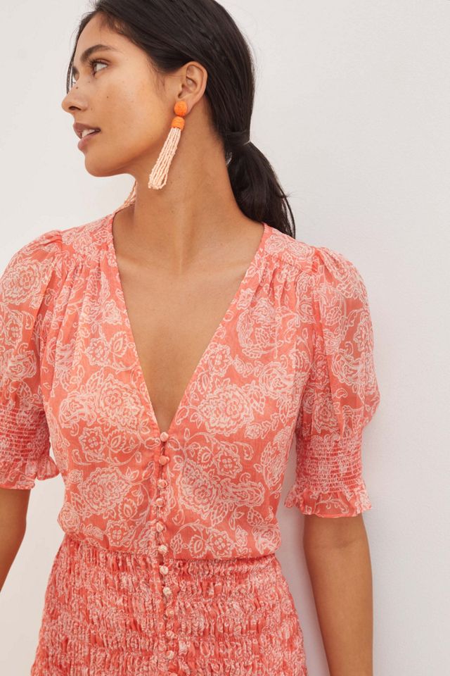 Paisley Maxi Dress #1
