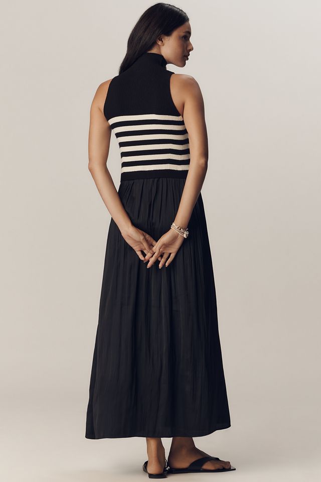 The Thea Twofer Sleeveless Sweater Dress