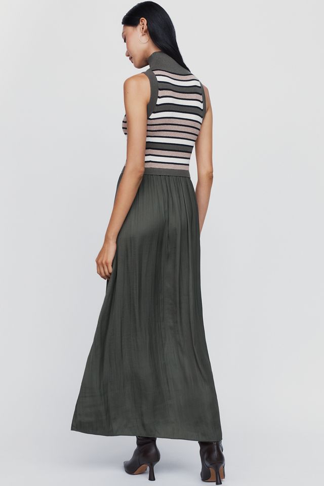 Thea Sleeveless Twofer Maxi Dress #3