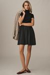 En Saison Eloise Faux-Suede Sleeveless Mini Dress
