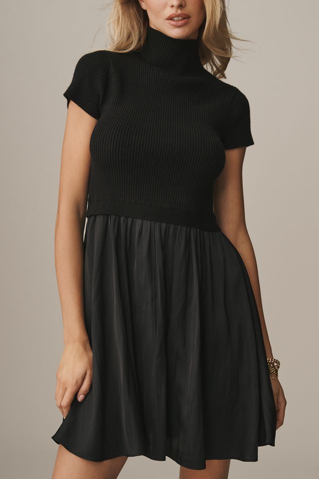 The Thea Short Sleeve Twofer Mini Dress #3