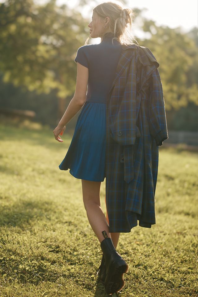 The Thea Short Sleeve Twofer Mini Dress #1