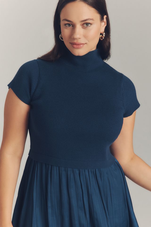 The Thea Short Sleeve Twofer Mini Dress #9