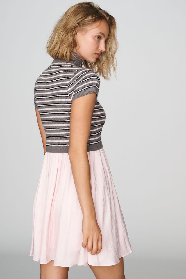 Thea Short Sleeve Twofer Mini Dress #1