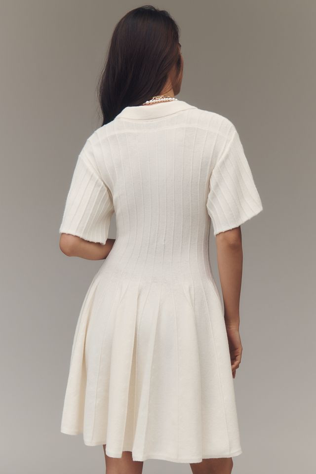 By Anthropologie A-Line Mini Sweater Dress #2