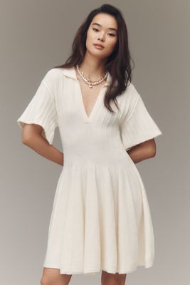 By Anthropologie A-Line Mini Sweater Dress