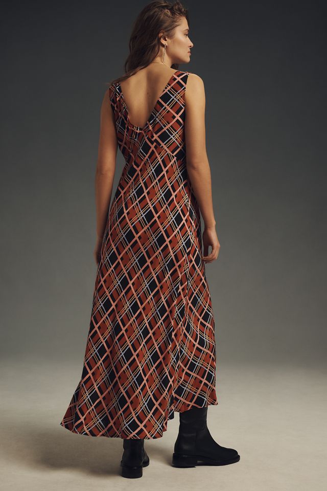 RIXO Sandrine Midi Slip Dress #3