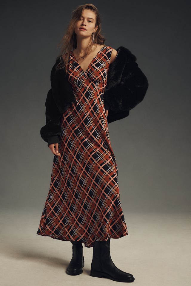 RIXO Sandrine Midi Slip Dress #2