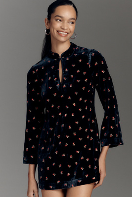 rixo calla mini dress RIXO Calla Petite Silk Blend Mini Dress