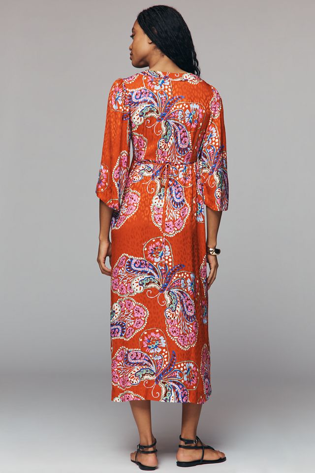 RIXO Petite Dahlia Midi Dress #1