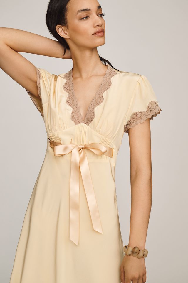 RIXO Marlice Petite Silk Midi Dress | Anthropologie