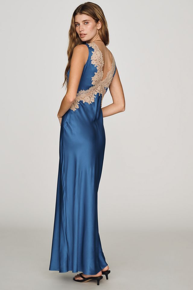 RIXO Lysandra Lace Slip Dress #2