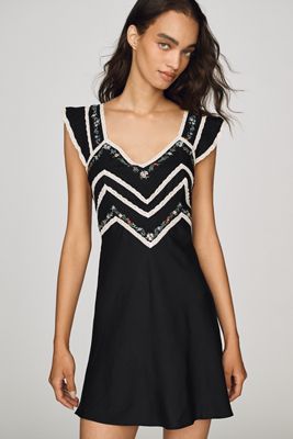 RIXO Diaz Mini Dress