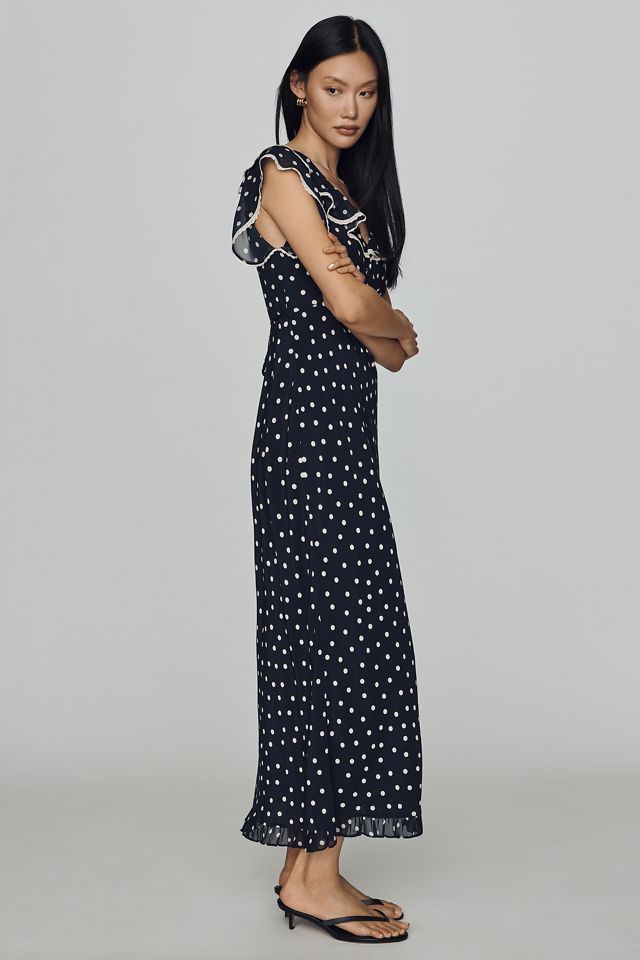 RIXO Chandra Cotton Ruffle Maxi Dress #2