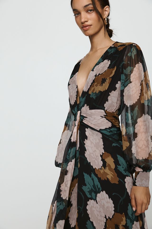 RIXO Meera Chiffon Maxi Dress #2