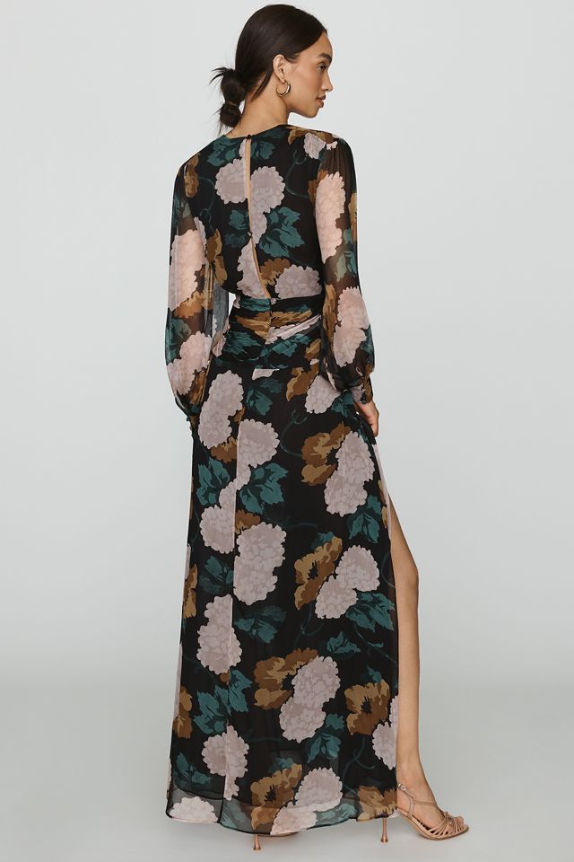 RIXO Meera Chiffon Maxi Dress #3