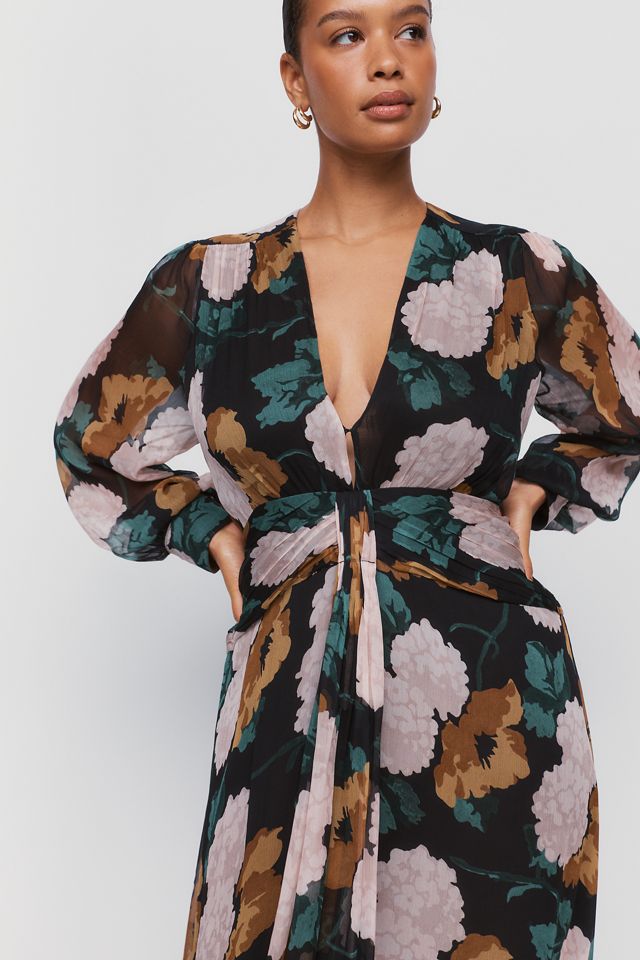 RIXO Meera Chiffon Maxi Dress #5