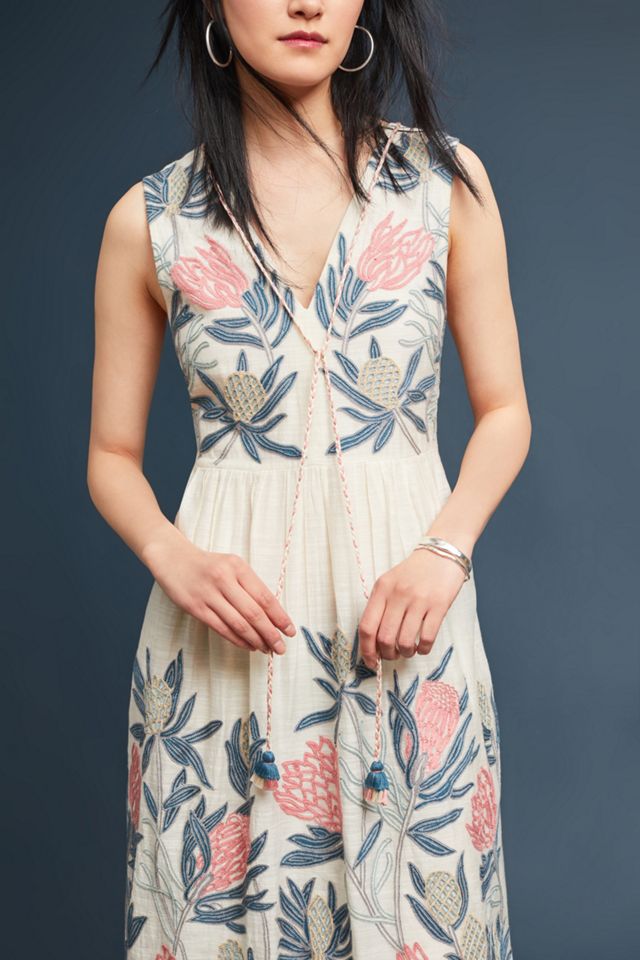 Lola Embroidered Maxi Dress #2