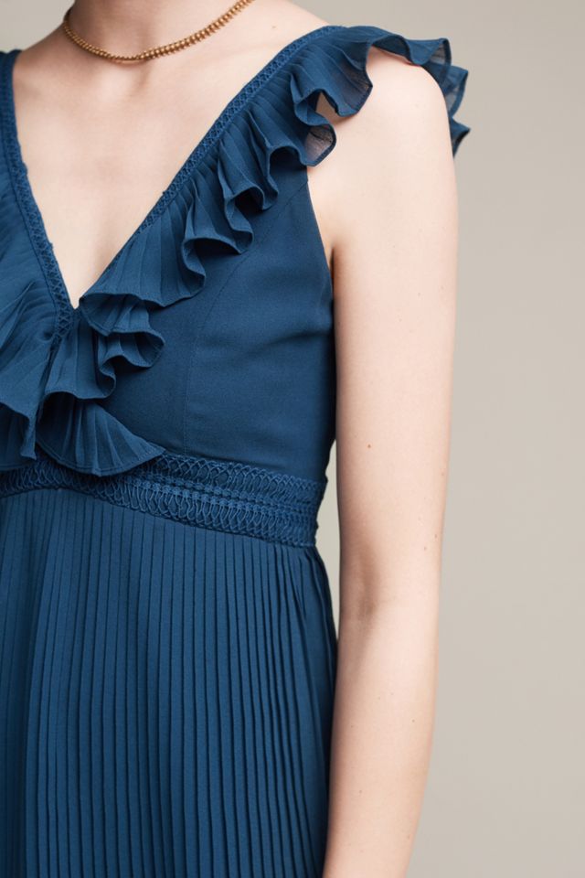 Isere Ruffled V-Neck Dress #1