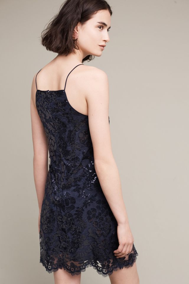 Poisat Sequined Halter Dress #2