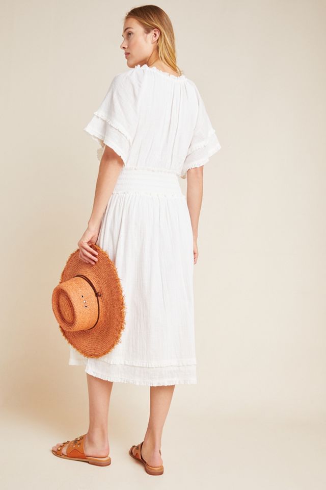 Helen Ruffled Midi Dress #2