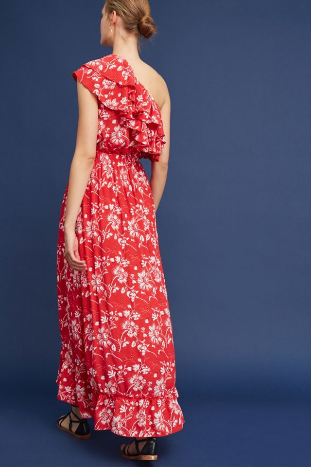 Livia Ruffled One-Shoulder Dress #2