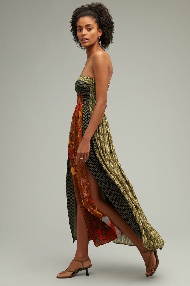 Siddhartha Bansal Smocked Maxi Dress #2