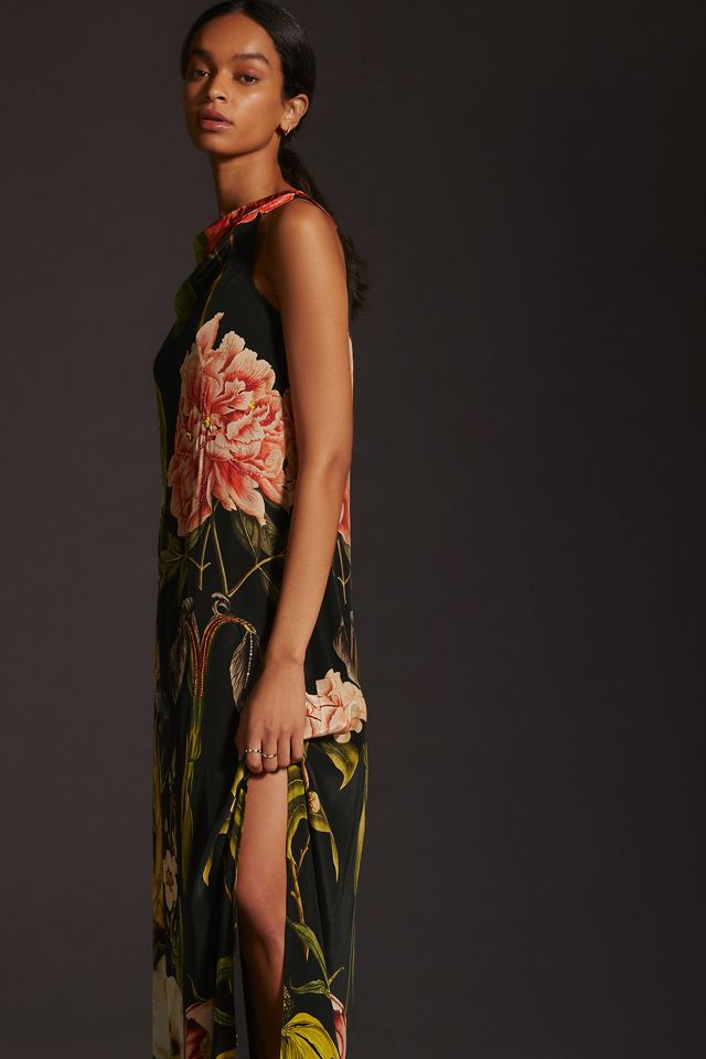 siddhartha bansal halter maxi dress Siddhartha Bansal Halter Maxi Dress