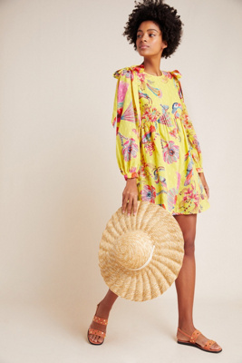 Birdie Shoulder-Tie Tunic | Anthropologie