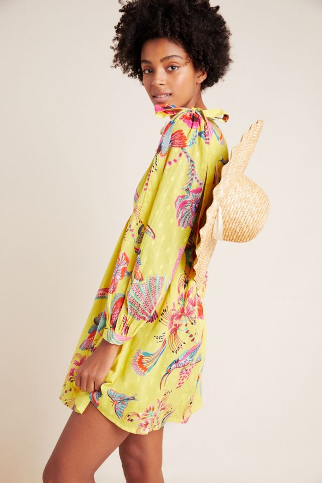 Birdie Shoulder-Tie Tunic | Anthropologie