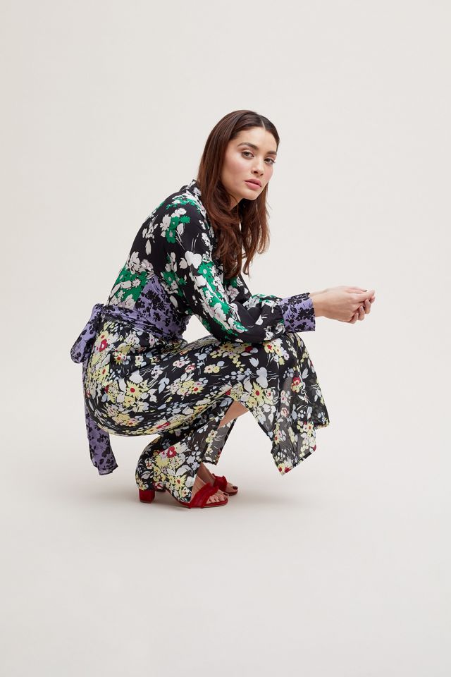 Rixo London Fedora Wrap Silk Dress #5