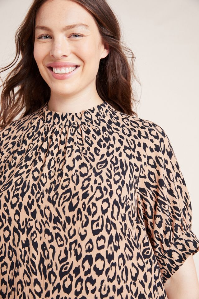 McKenzie Mock Neck Tunic Dress #8