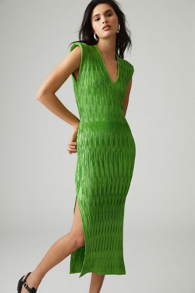 By Anthropologie Ruched V-Neck Dress #5