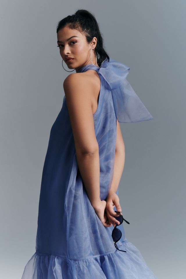 Maeve Tulle Halter Dress