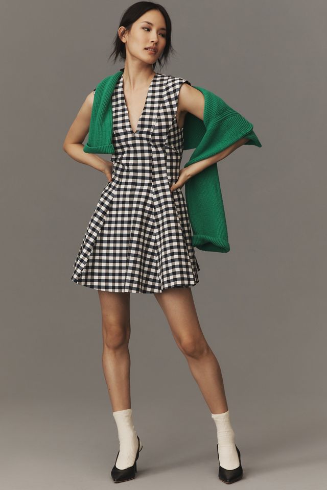 Maeve Cap-Sleeve V-Neck A-Line Mini Dress #3