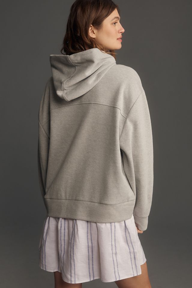 Pilcro Hooded Sweatshirt Twofer Mini Dress #1