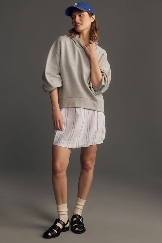 Pilcro Hooded Sweatshirt Twofer Mini Dress #2