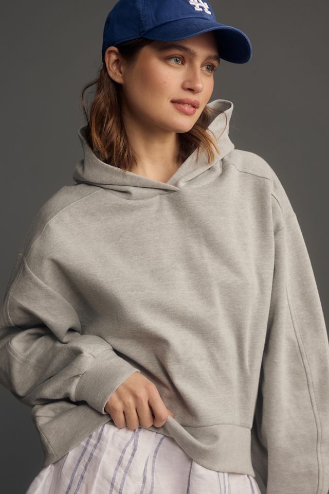 Pilcro Hooded Sweatshirt Twofer Mini Dress #3