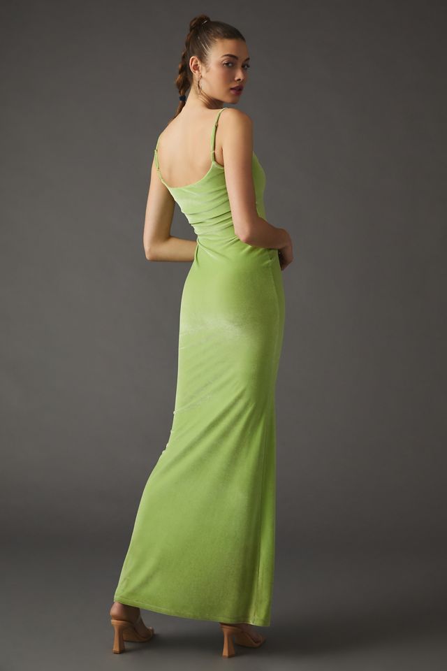 Delfi Collective Velvet Slip Dress #2