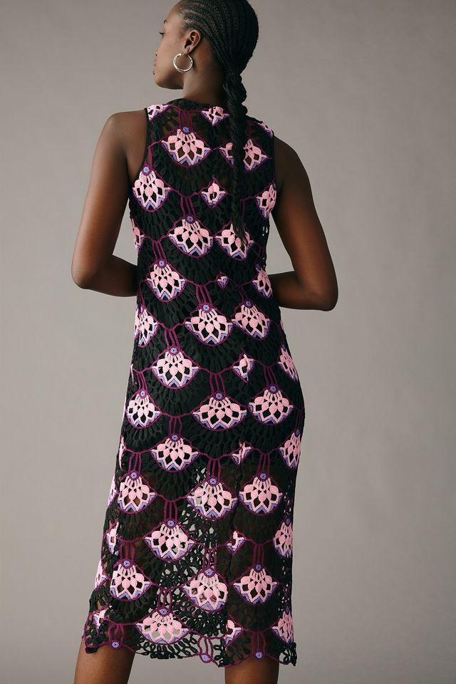 Delfi Collective Sheer Lace Dress #1
