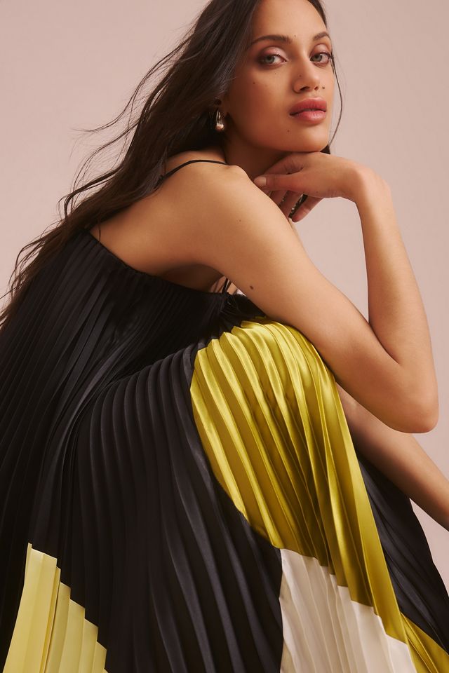 Delfi Collective Convertible Pleated Midi Dress #1