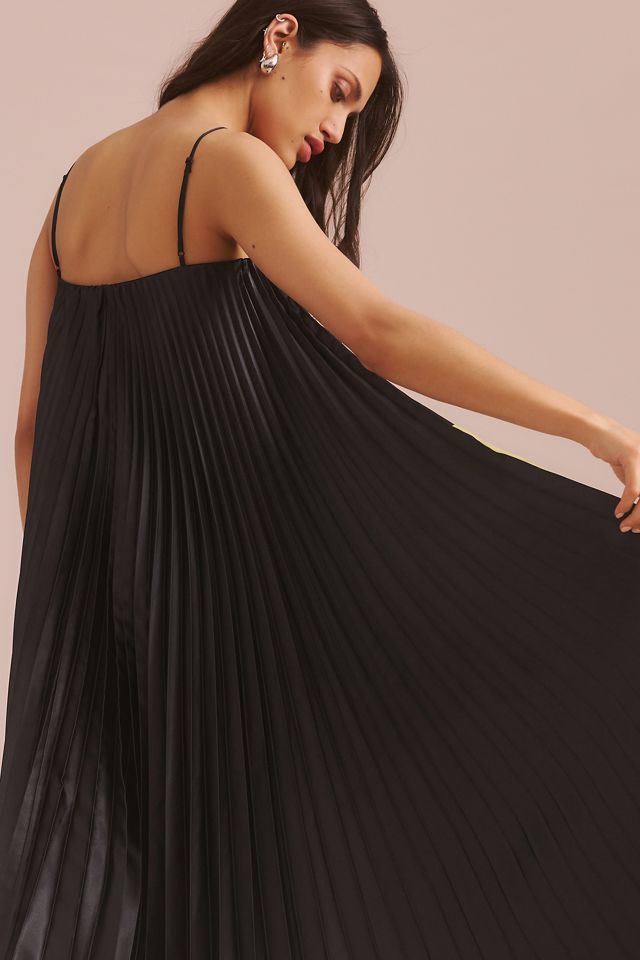 Delfi Collective Convertible Pleated Midi Dress #5
