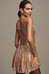 delfi collective hannah sleeveless drop waist sequin mini dress Delfi Collective Hannah Sequin Drop-Waist Mini Dress