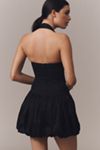 Delfi Collective Halter Bubble Mini Dress